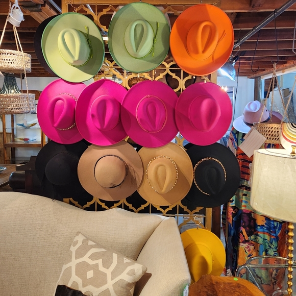 Mocha Brown Hat with Attached Cording Detailing - Picture 15 of 17